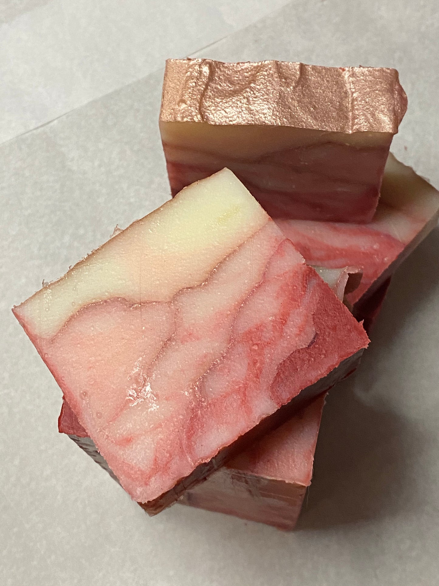 Champagne n strawberries ; Legacy Recipe, shown unwrapped
