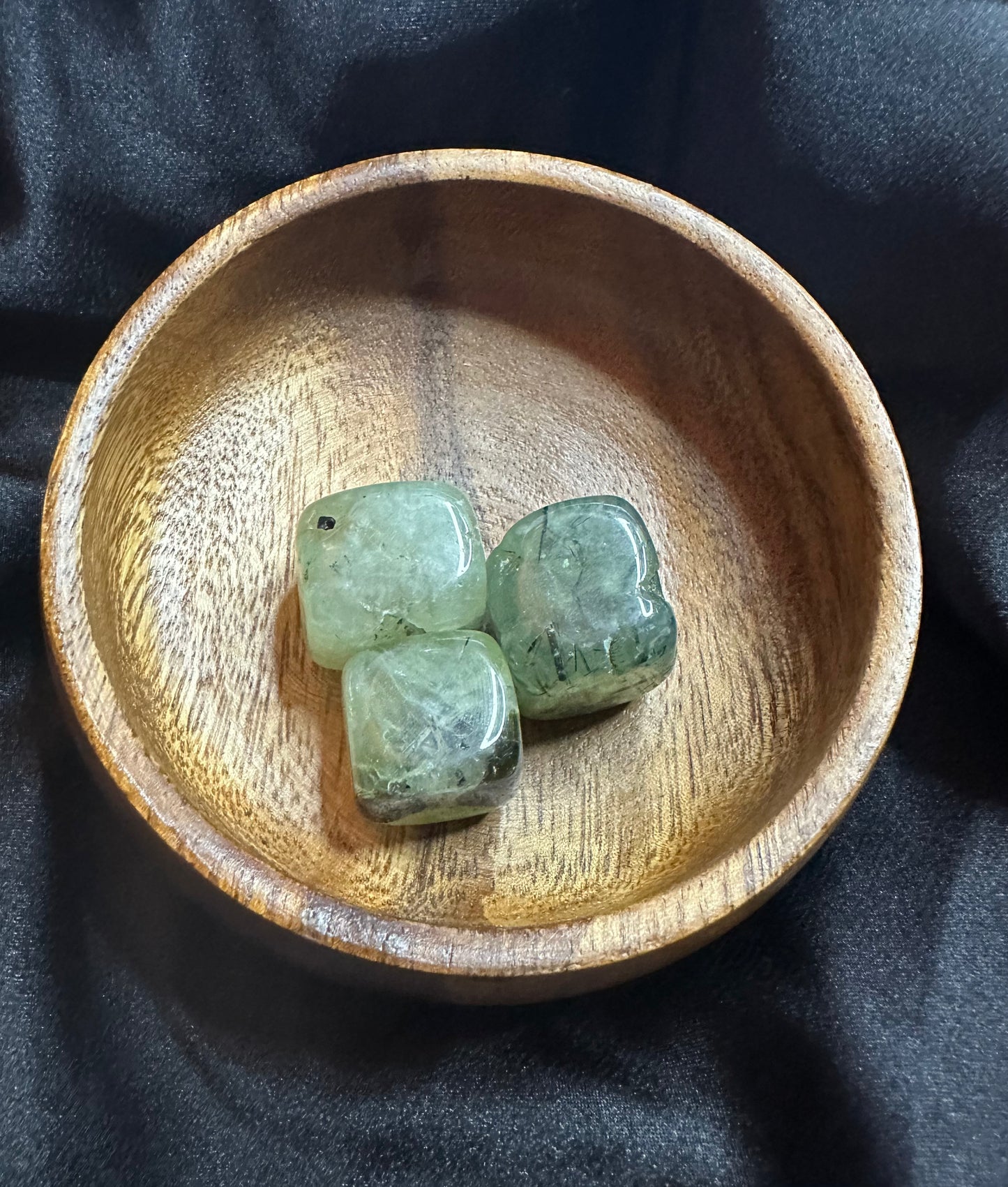 Prehnite with Epidote crystal cube, pale yellow-green prehnite veined with dark green epidote