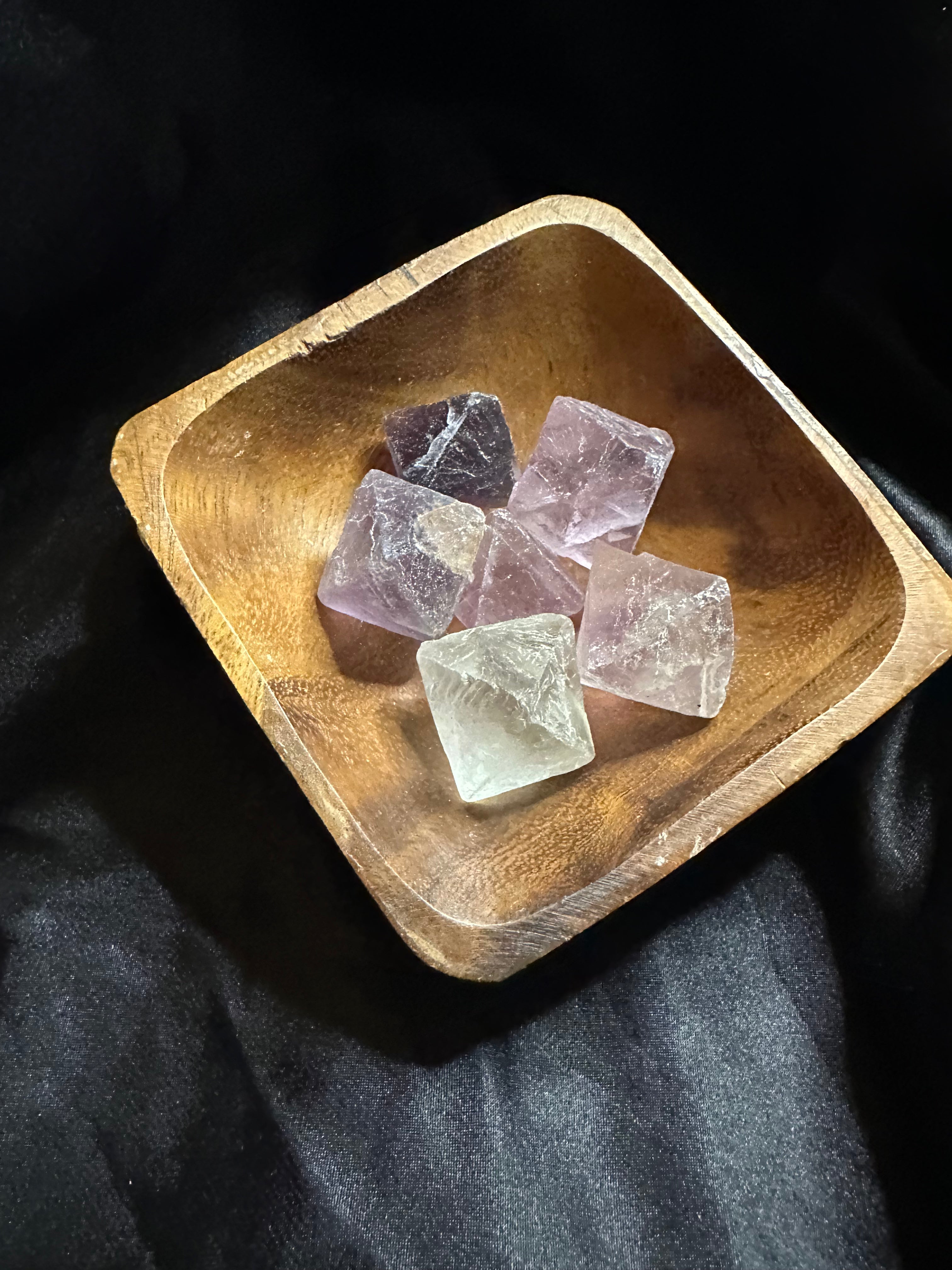 Rainbow Fluorite Natural Polyhedron