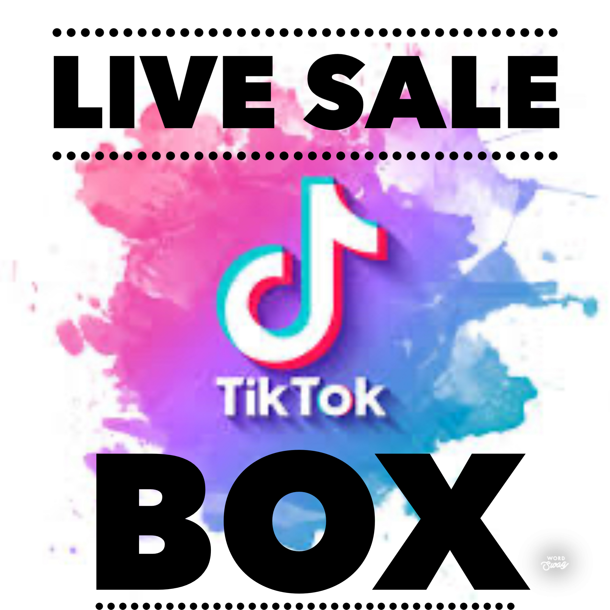 Live Sale Box