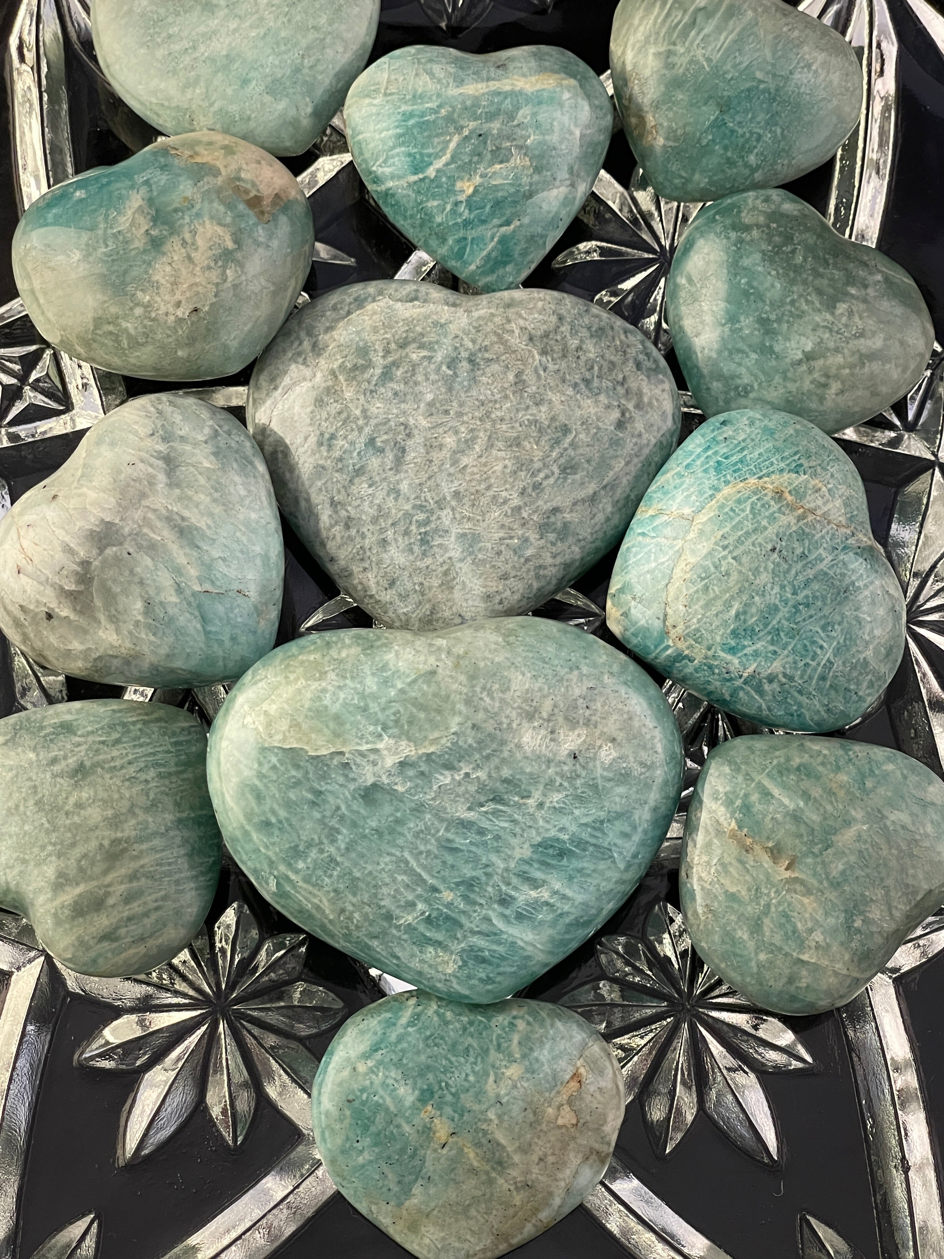 Amazonite Heart