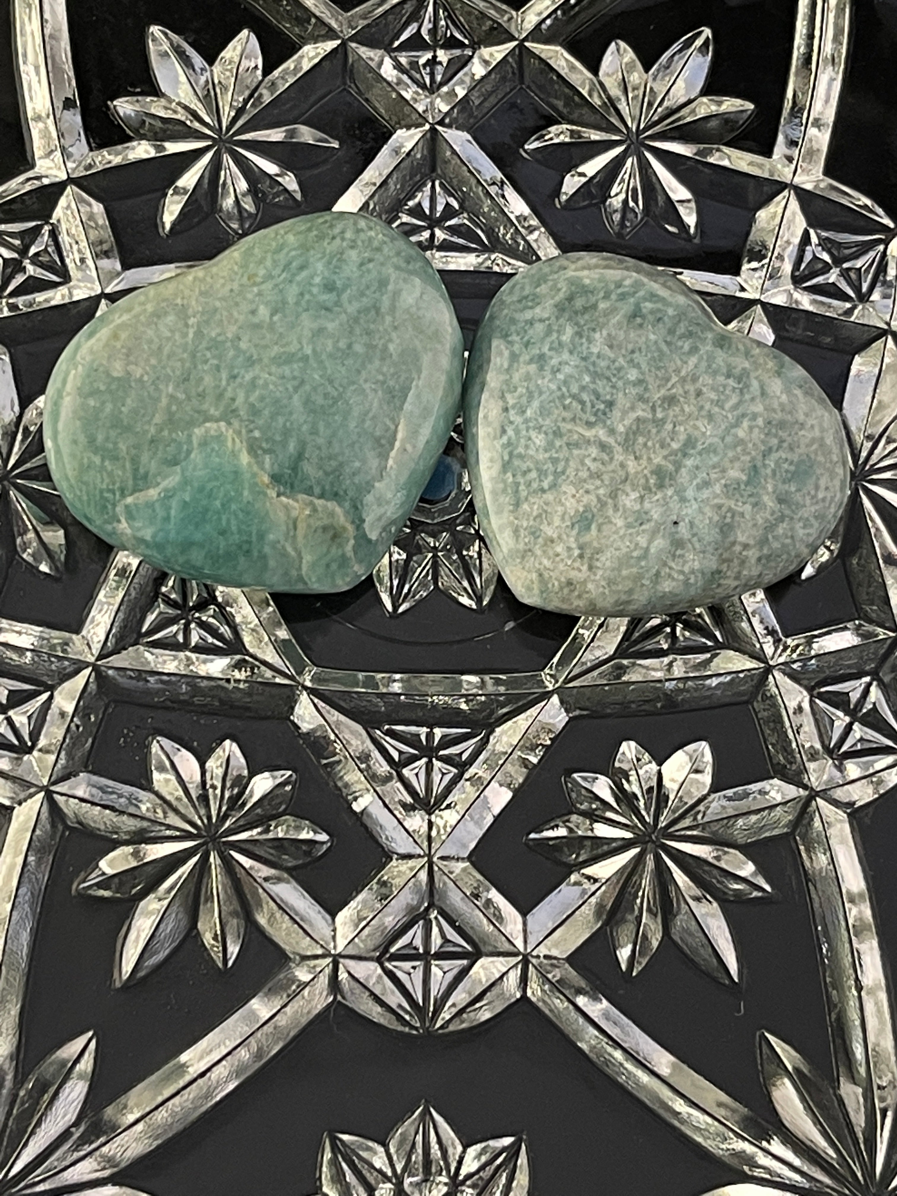Amazonite Heart