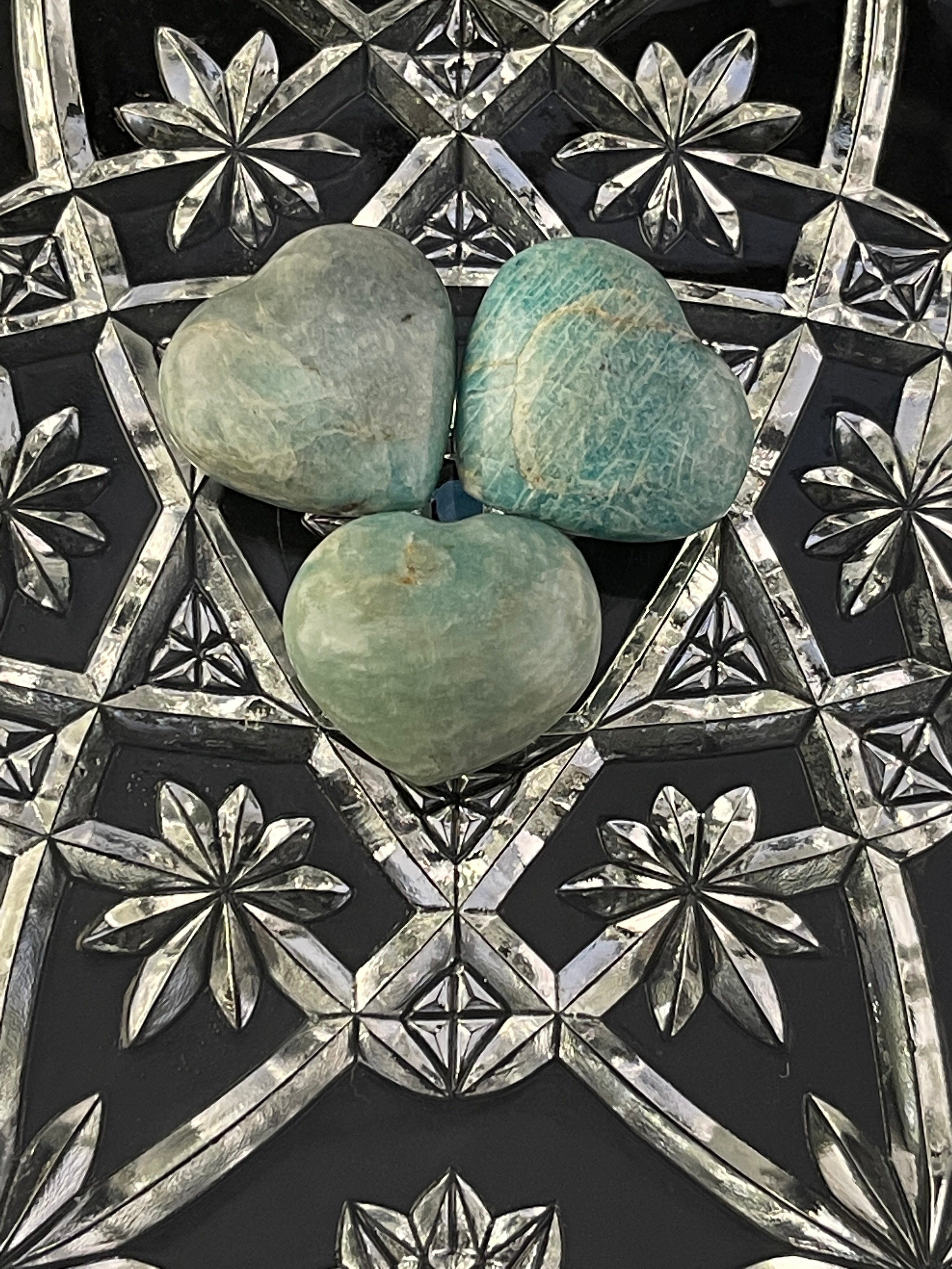 Amazonite Heart