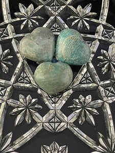 Amazonite Heart