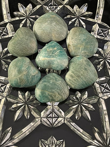 Amazonite Heart