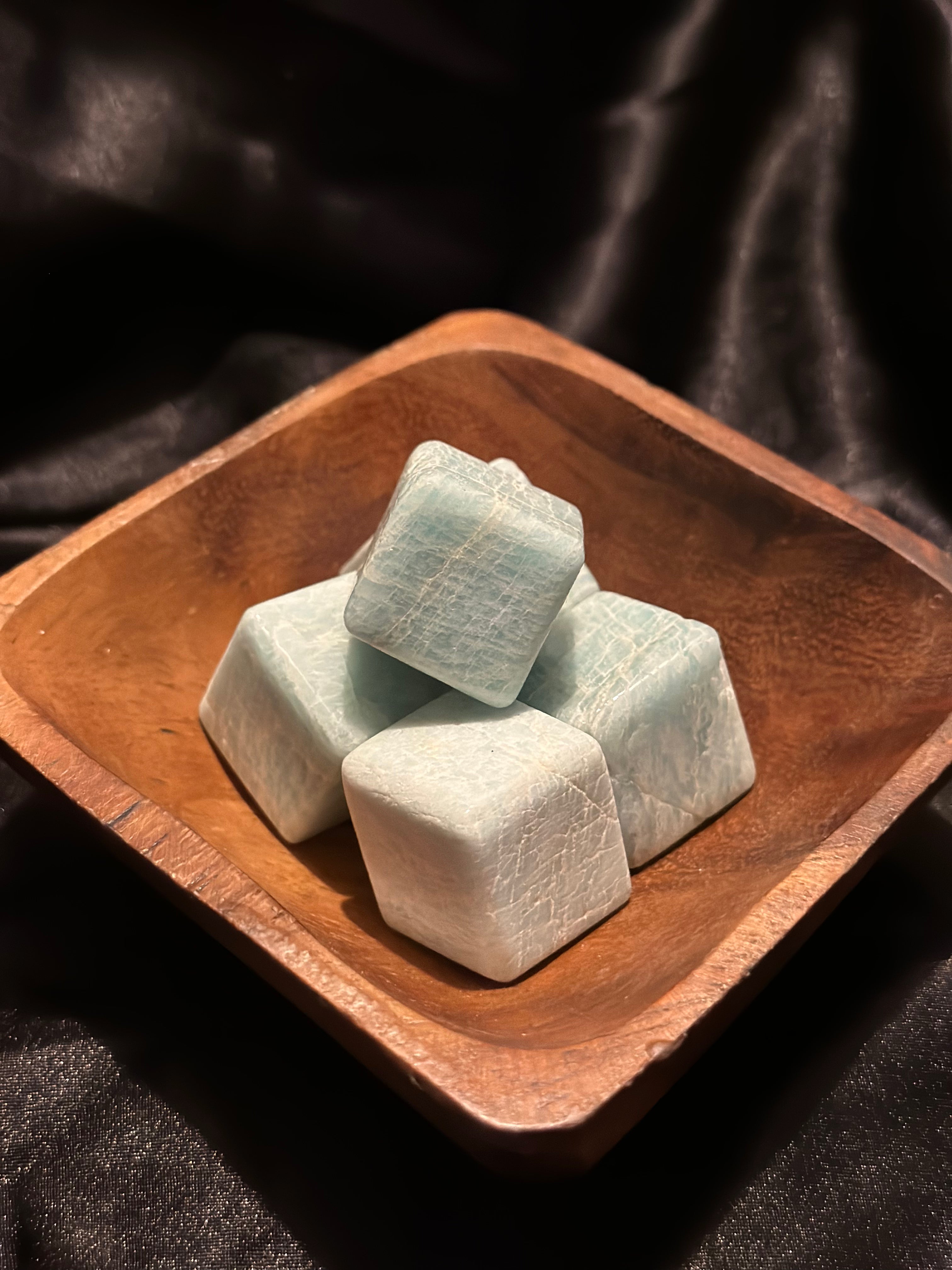 Amazonite Cube