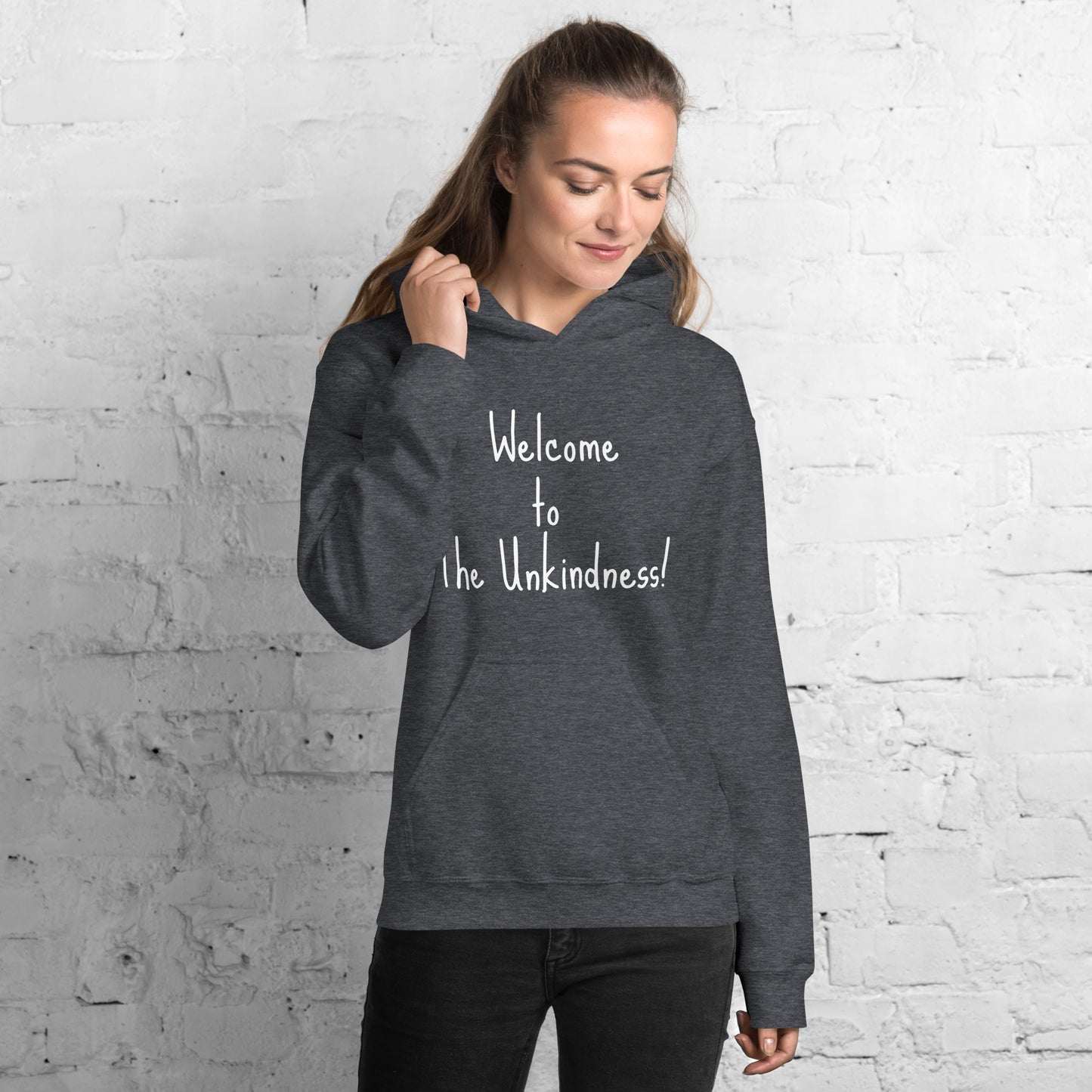 Unisex Hoodie, back view